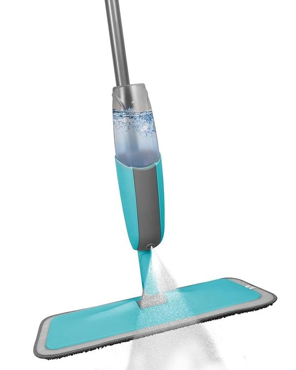 Microfiber Pad • Spray Mop with 360° Swivel Head